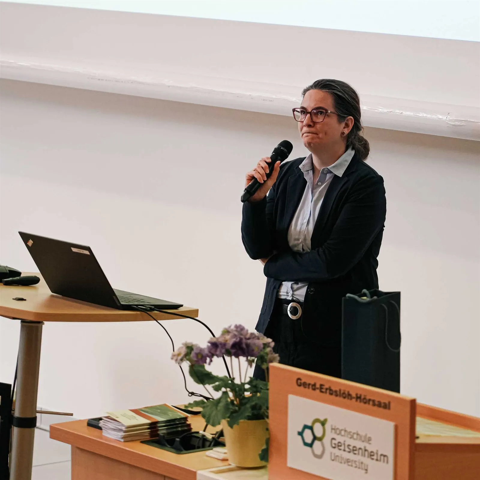 Dr. Denise Heike Böhnke am Rednerpult
